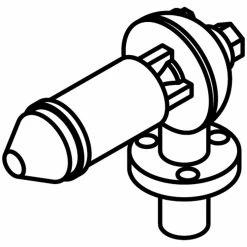 Athearn HO Hancock Air Whistle w o Reflector (3) for Parts