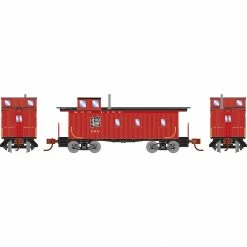 Athearn N 30' 3-Window Caboose, SOO #160 for Cabooses