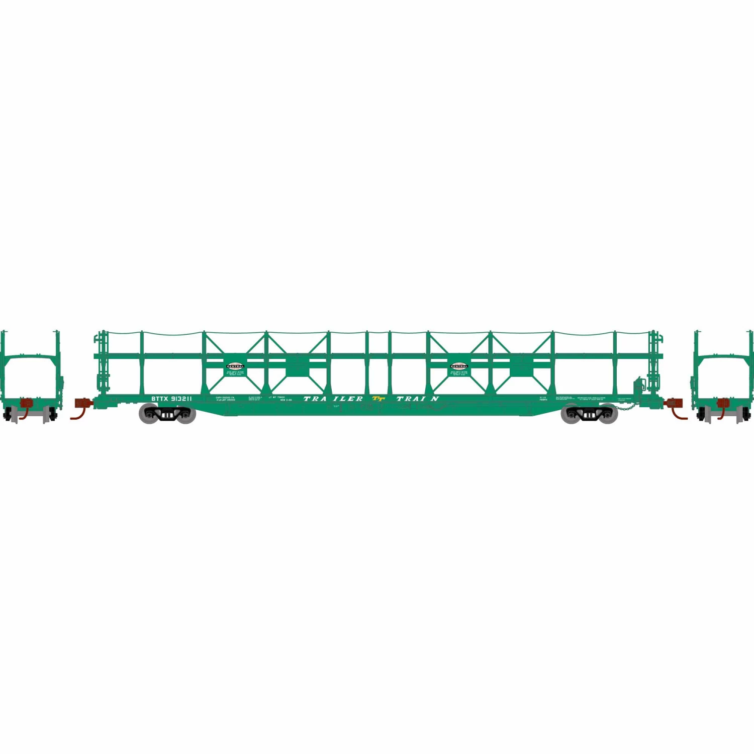 Athearn N F89-F Bi-Level Auto Rack, NYC/BTTX #913211 for Freight Cars