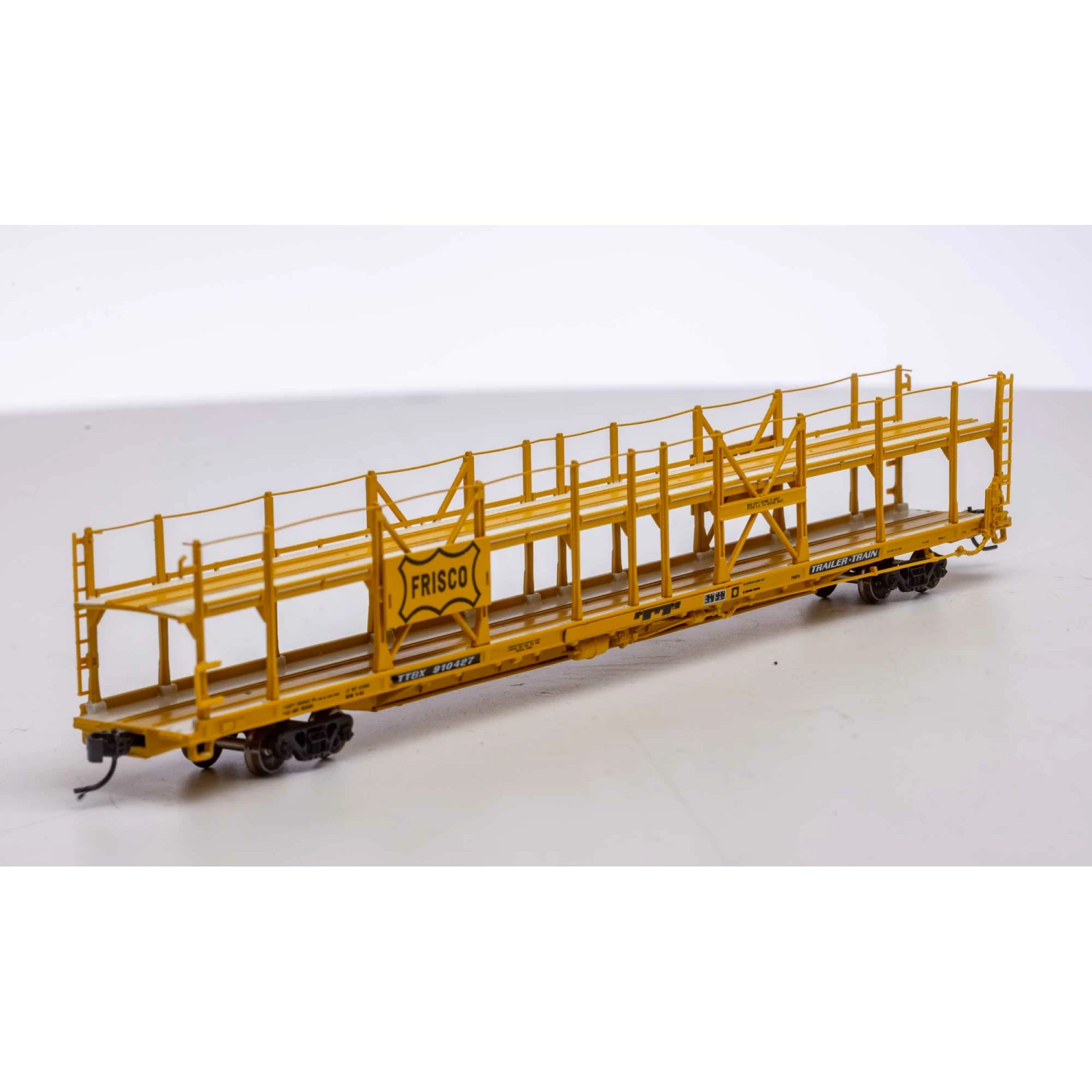 Athearn N F89-F Bi-Level Auto Rack, Frisco/TTBX #910427 for Freight Cars