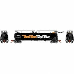 Athearn N TankTrain Intermediate,GATX/Orange Letter #48671 for Freight Cars