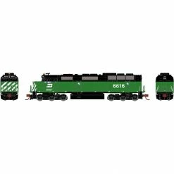 Athearn N F45 with DCC & Sound, BN #6616 for Locomotives