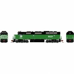 Athearn N F45 with DCC & Sound, BN #6621 for Locomotives