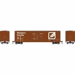 Athearn HO 50' FMC 5077 Double Door Box, WP #38267 for Freight Cars