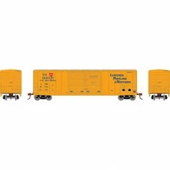 Athearn HO 50' FMC 5077 Double Door Box, LPN #52035 for Freight Cars