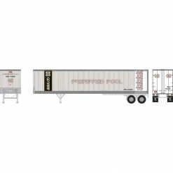 Athearn HO RTR 45' Fruehauf Z-Van Trailer, Availco #255280 for Vehicles & Containers