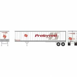Athearn HO RTR 45' Fruehauf Trailer,MILW/Preferred #251034 for Vehicles & Containers