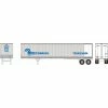 Athearn HO RTR 45' Fruehauf Trailer, CR/Trailvan #203447 for Vehicles & Containers