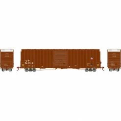 Athearn HO RTR 60' Hi-Cube Ex-Post Box, UP/Brown #560310 for Freight Cars