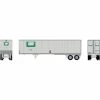 Athearn HO RTR 40' Fruehauf Trailer, PC/PCTZ #295532 for Vehicles & Containers