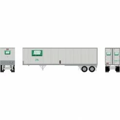 Athearn HO RTR 40' Fruehauf Trailer, PC/PCTZ #295532 for Vehicles & Containers