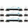 Athearn HO RTR 16,000-Gallon Clay Slurry Tank, UTLX #1 (3) for Freight Cars