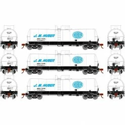 Athearn HO RTR 16,000-Gallon Clay Slurry Tank, JMXH #1 (3) for Freight Cars