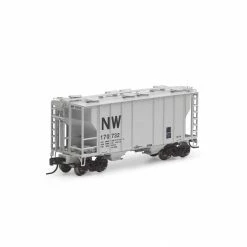 Athearn N PS-2 2600 Covered Hopper, N&W #170732 for Freight Cars