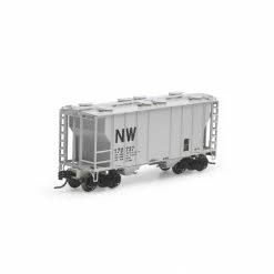Athearn N PS-2 2600 Covered Hopper, N&W #170737 for Freight Cars