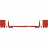 Athearn HO RTR 60' Bulkhead Flat, CPR #316399 for Freight Cars