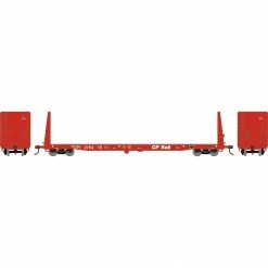 Athearn HO RTR 60' Bulkhead Flat, CPR #316419 for Freight Cars