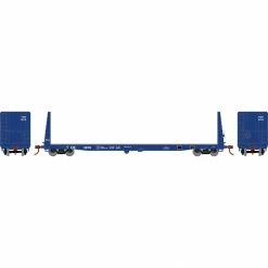 Athearn HO 60' Bulkhead Flat, TOE #4019 for Freight Cars