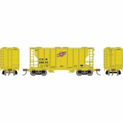 Athearn N PS-2 2600 Covered Hopper, C&NW #95693 for Freight Cars