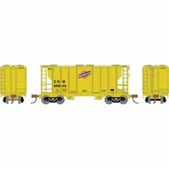 Athearn N PS-2 2600 Covered Hopper, C&NW #95846 for Freight Cars