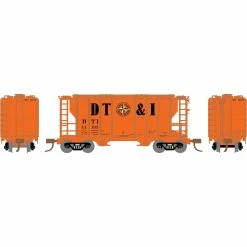 Athearn N PS-2 2600 Covered Hopper, DT&I #11107 for Freight Cars
