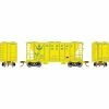 Athearn N PS-2 2600 Covered Hopper, WW #4004 for Freight Cars