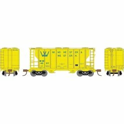 Athearn N PS-2 2600 Covered Hopper, WW #4007 for Freight Cars