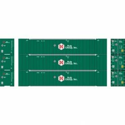 Athearn N 53' Stoughton Containers, Hub Group # 1 (3) for Vehicles & Containers