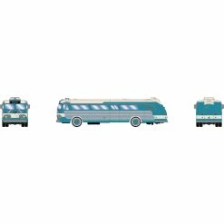 Athearn N Intercity Bus, Teal & Cream for Vehicles & Containers
