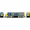 Athearn HO GP40-2 Locomotive, CSX #6214 for Locomotives