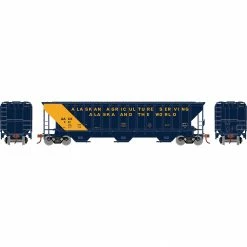 Athearn HO RTR PS 4740 Covered Hopper, AACX #007 for Freight Cars