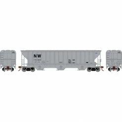 Athearn HO RTR PS 4740 Covered Hopper, N&W #176854 for Freight Cars