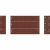 Athearn N 40' Low Cube Container, TGHU #2 (3) for Freight Cars