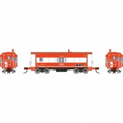 Athearn N Bay Window Caboose, Frisco #1731 for Cabooses
