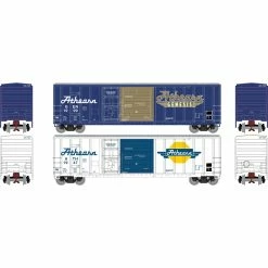 Athearn N 50' FMC Box, N, Genesis (2) for Freight Cars