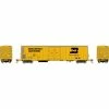Athearn N FGE 57' Mechanical Reefer, BNFE/Yellow #9292 for Freight Cars