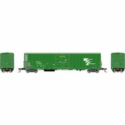 Athearn N FGE 57' Mechanical Reefer, BNFE/Green #11803 for Freight Cars