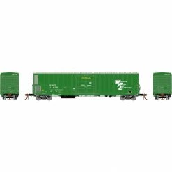 Athearn N FGE 57' Mechanical Reefer, BNFE/Green #11828 for Freight Cars