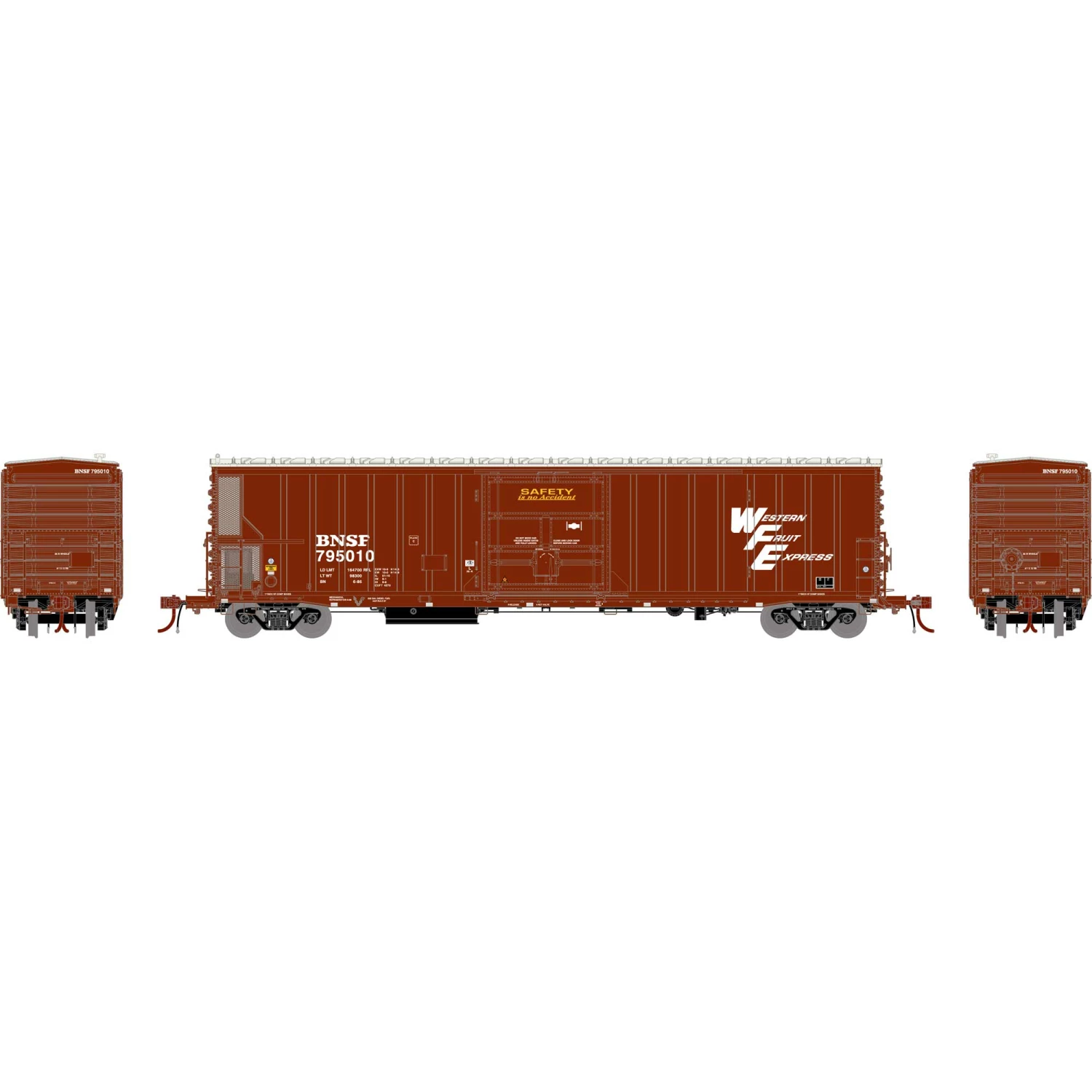 Athearn N FGE 57' Mechanical Reefer, BNSF #795010 for Freight Cars