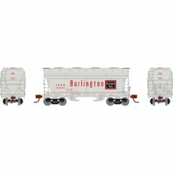 Athearn N ACF 2970 Covered Hopper, CB&Q #183910 for Freight Cars
