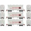 Athearn N ACF 2970 Covered Hopper, CB&Q (3) for Freight Cars