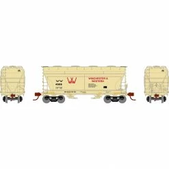 Athearn N ACF 2970 Covered Hopper, W&W #4508 for Freight Cars