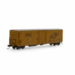 Athearn N 57' Mechanical Reefer with Sound, BNFE/Ex-SLSF #9724 for Freight Cars