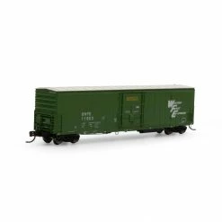 Athearn N 57' Mechanical Reefer with Sound, BNFE/Green #11803 for Freight Cars