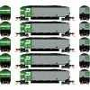 Athearn N Bethgon Coalporter with Load, BN #2 (5) for Freight Cars