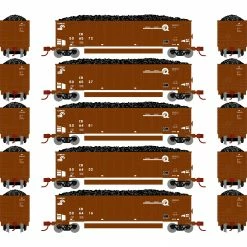 Athearn N Bethgon Coalporter with Load, CR #2 (5) for Freight Cars