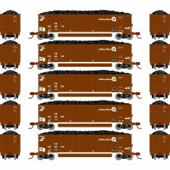 Athearn N Bethgon Coalporter with Load, CR #3 (5) for Freight Cars