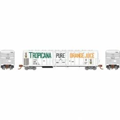 Athearn N 57' PCF Mechanical Reefer, Tropicana #525 for Freight Cars