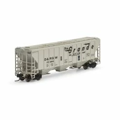 Athearn N PS 4427 Covered Hopper D&RGW #15384 for Freight Cars