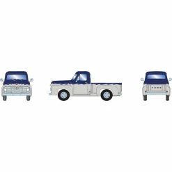 Athearn HO RTR 1955 Ford F-100 Pickup, Blue/White for Vehicles & Containers